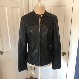 Express faux leather jacket